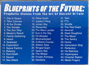 Blueprints of the Future Vincent Di Fate Trading Card Set 90 Card Comic Images   - TvMovieCards.com