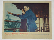 1957 Sayonara 11x14 Lobby Card #2 Marlon Brando Ricardo Montalban Patricia Owens   - TvMovieCards.com