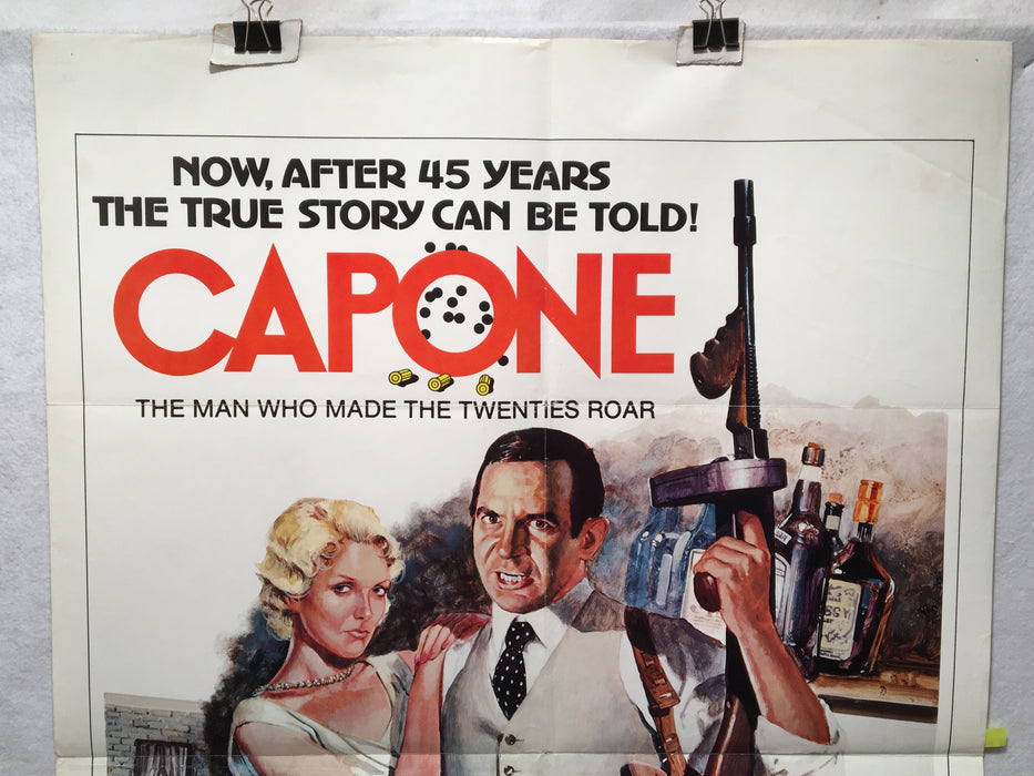 1975 Capone Original 1SH Movie Poster BEN GAZZARA/SUSAN BLAKELY 27x41   - TvMovieCards.com