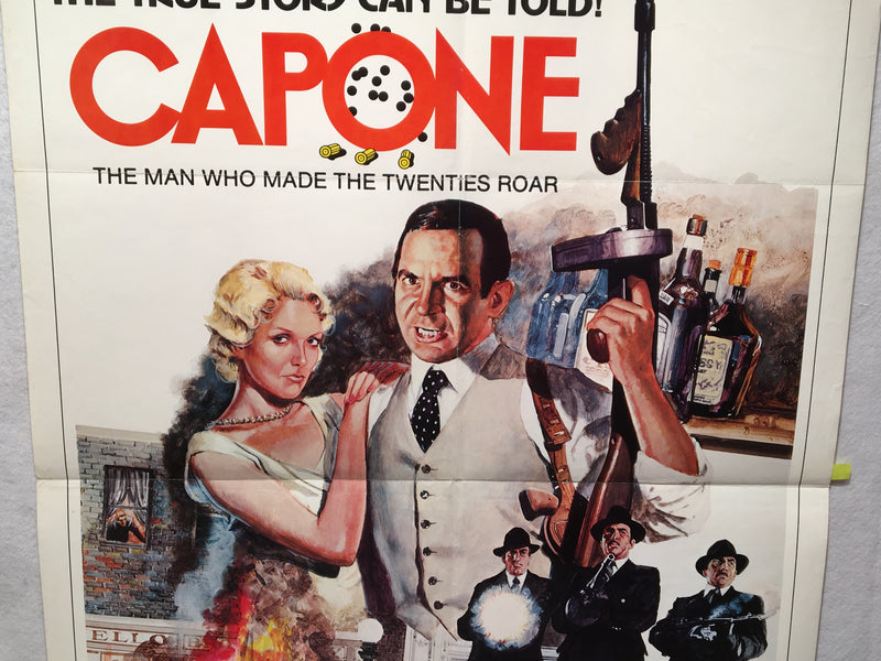 1975 Capone Original 1SH Movie Poster BEN GAZZARA/SUSAN BLAKELY 27x41   - TvMovieCards.com