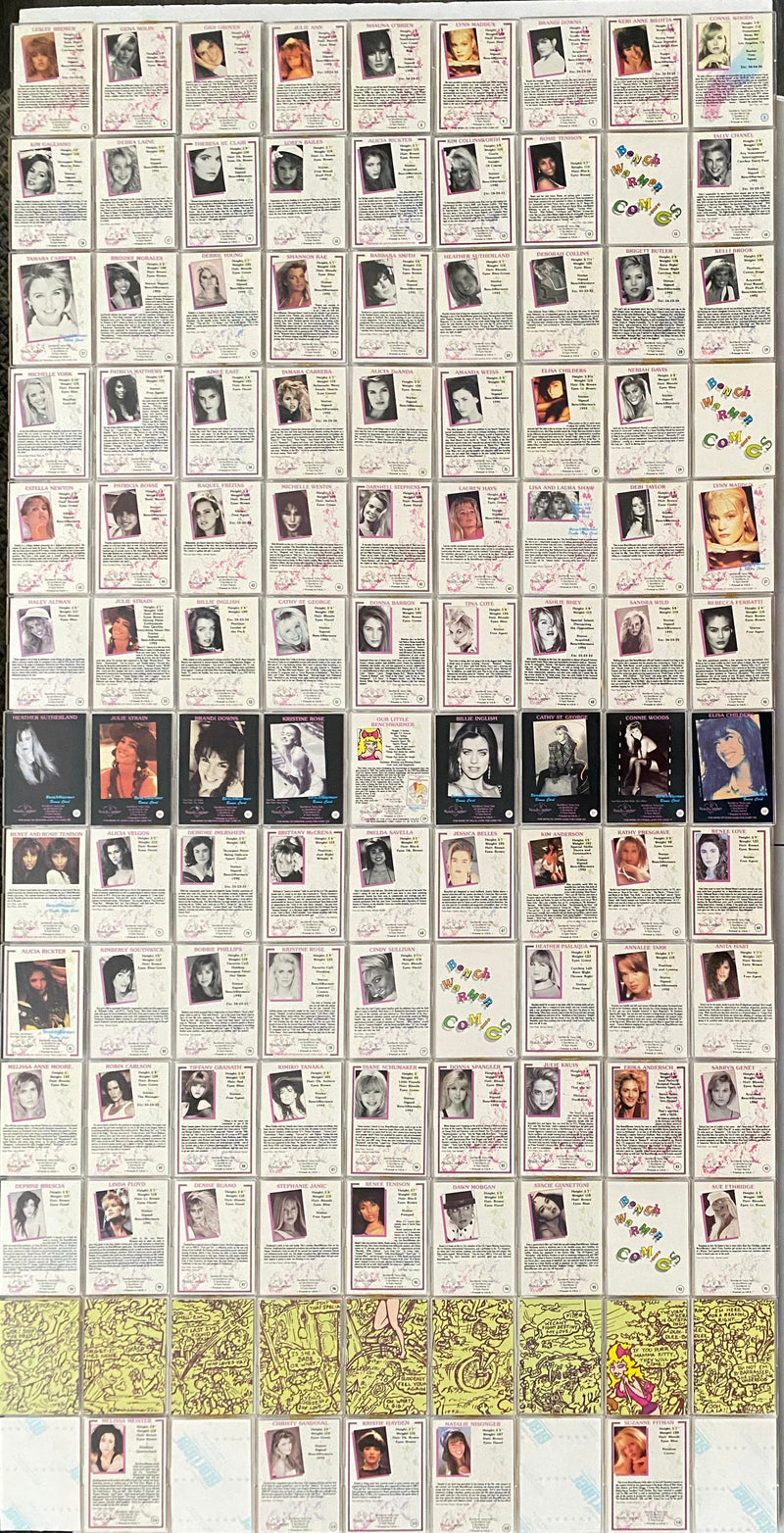 Bench Warmer Series 1 Base Trading Card Set 120 Card 1992   - TvMovieCards.com