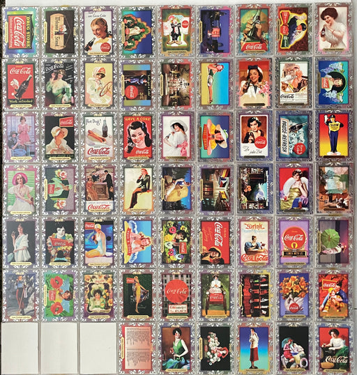 rare coca cola cards COCA COLA A SIGN OF GOOD TASTE 1996 COLLECT-A-CARD COMPLETE BASE CARD SET OF 72 at Amazon's Entertainment Collectibles Store