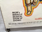 1970 Rerelease The Wizard of Oz Original 1SH Movie Poster Judy Garland 27x41   - TvMovieCards.com