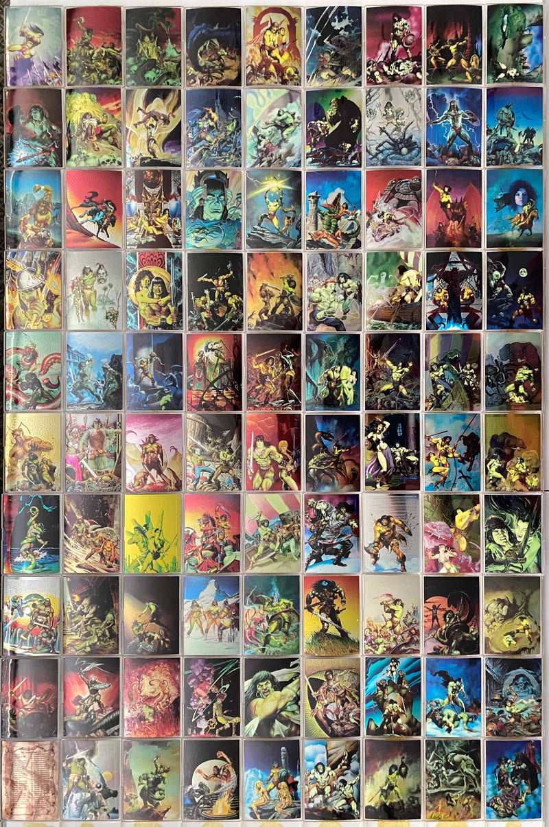1994 Conan All Chromium Series II Base Trading Card Set 90 Card Comic Images   - TvMovieCards.com