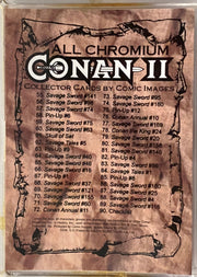 1994 Conan All Chromium Series II Base Trading Card Set 90 Card Comic Images   - TvMovieCards.com