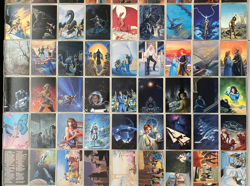 1995 David Cherry Fantasy Art Base Trading Card Set 90 Card FPG   - TvMovieCards.com