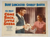 1953 Come Back, Little Sheba 11x14 Lobby Card #6 Burt Lancaster, Shirley Booth   - TvMovieCards.com