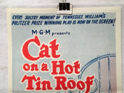 1966 Cat on a Hot Tin Roof Original Australian Daybill Movie Poster 13 x 30   - TvMovieCards.com