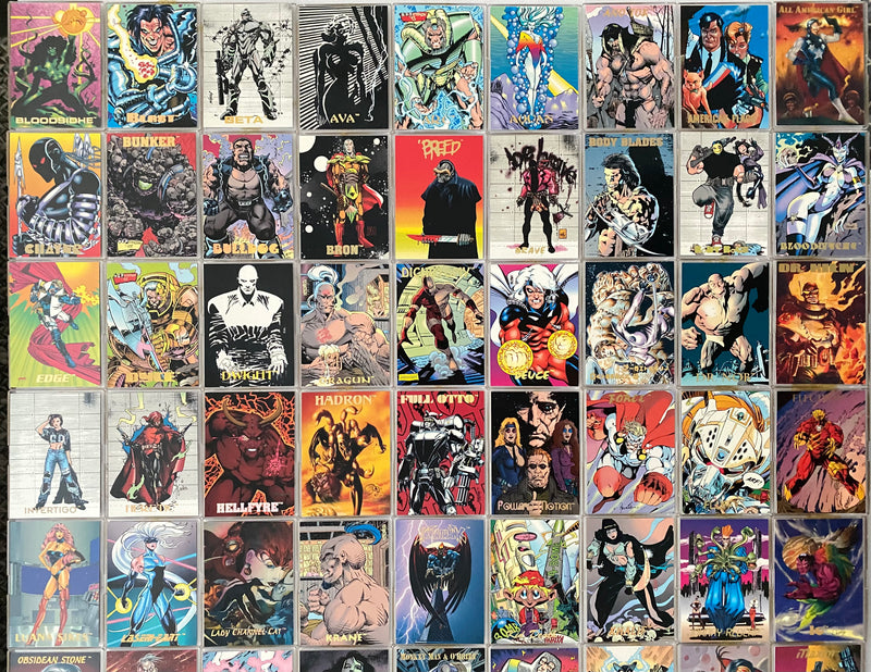 1993 The Creators Universe Base Trading Card Set 100 Card Dynamic   - TvMovieCards.com