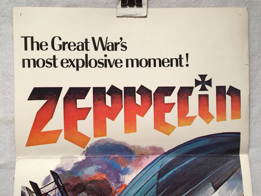 1971 Zeppelin Original Insert Movie Poster Michael York 14 x 36   - TvMovieCards.com