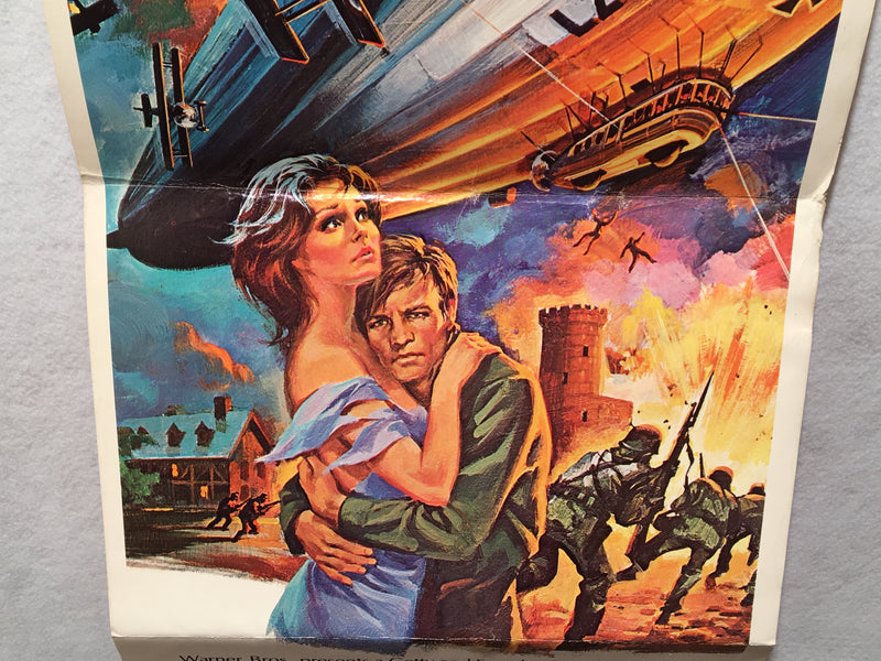 1971 Zeppelin Original Insert Movie Poster Michael York 14 x 36   - TvMovieCards.com