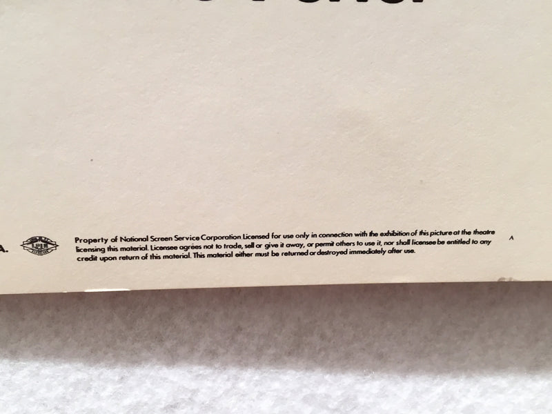 1971 Zeppelin Original Insert Movie Poster Michael York 14 x 36   - TvMovieCards.com