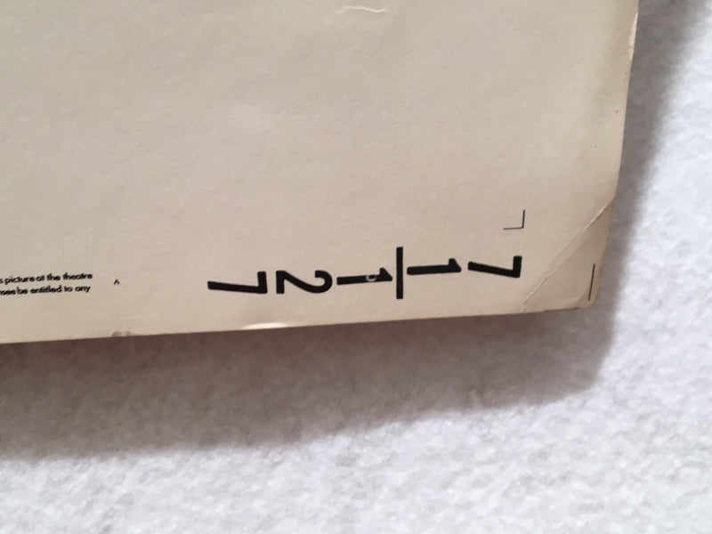 1971 Zeppelin Original Insert Movie Poster Michael York 14 x 36   - TvMovieCards.com