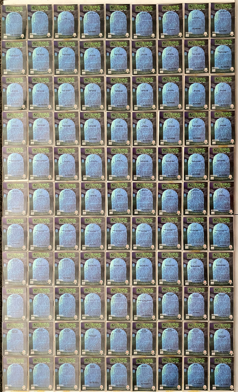 Evil Ernie Series II Two Glow in the Dark Base Card Set All Chromium 100 Cards   - TvMovieCards.com