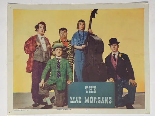 1958 Davy - The Mad Morgans 11x14 Lobby Card Harry Secombe, Ron Randell   - TvMovieCards.com