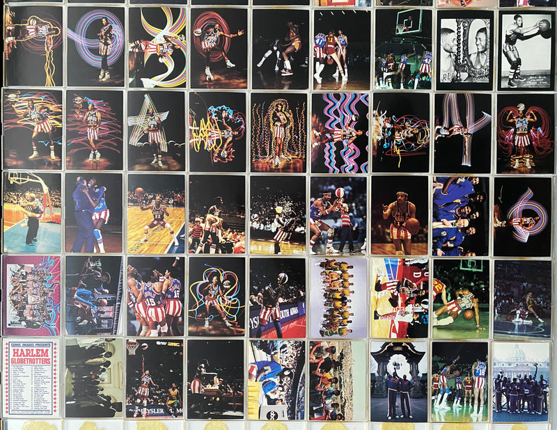 Harlem Globetrotters Basketball Base Trading Card Set 90 Cards Comic Images   - TvMovieCards.com