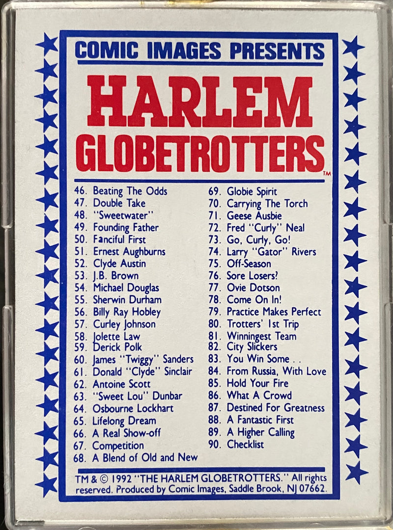 Harlem Globetrotters Basketball Base Trading Card Set 90 Cards Comic Images   - TvMovieCards.com