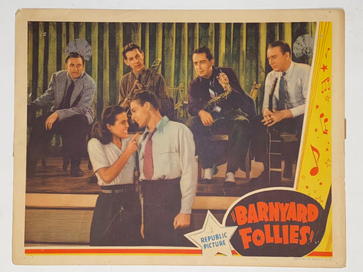 1940 Barnyard Follies 11x14 Lobby Card  Mary Lee, Rufe Davis, June Storey   - TvMovieCards.com