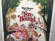1981 The Fox and the Hound Original 1SH Walt Disney Movie Poster 27 x 41   - TvMovieCards.com