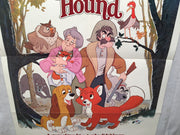1981 The Fox and the Hound Original 1SH Walt Disney Movie Poster 27 x 41   - TvMovieCards.com
