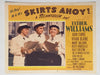 1952 Skirts Ahoy! 11x14 Lobby Card #2 Esther Williams, Joan Evans, Vivian Blaine   - TvMovieCards.com