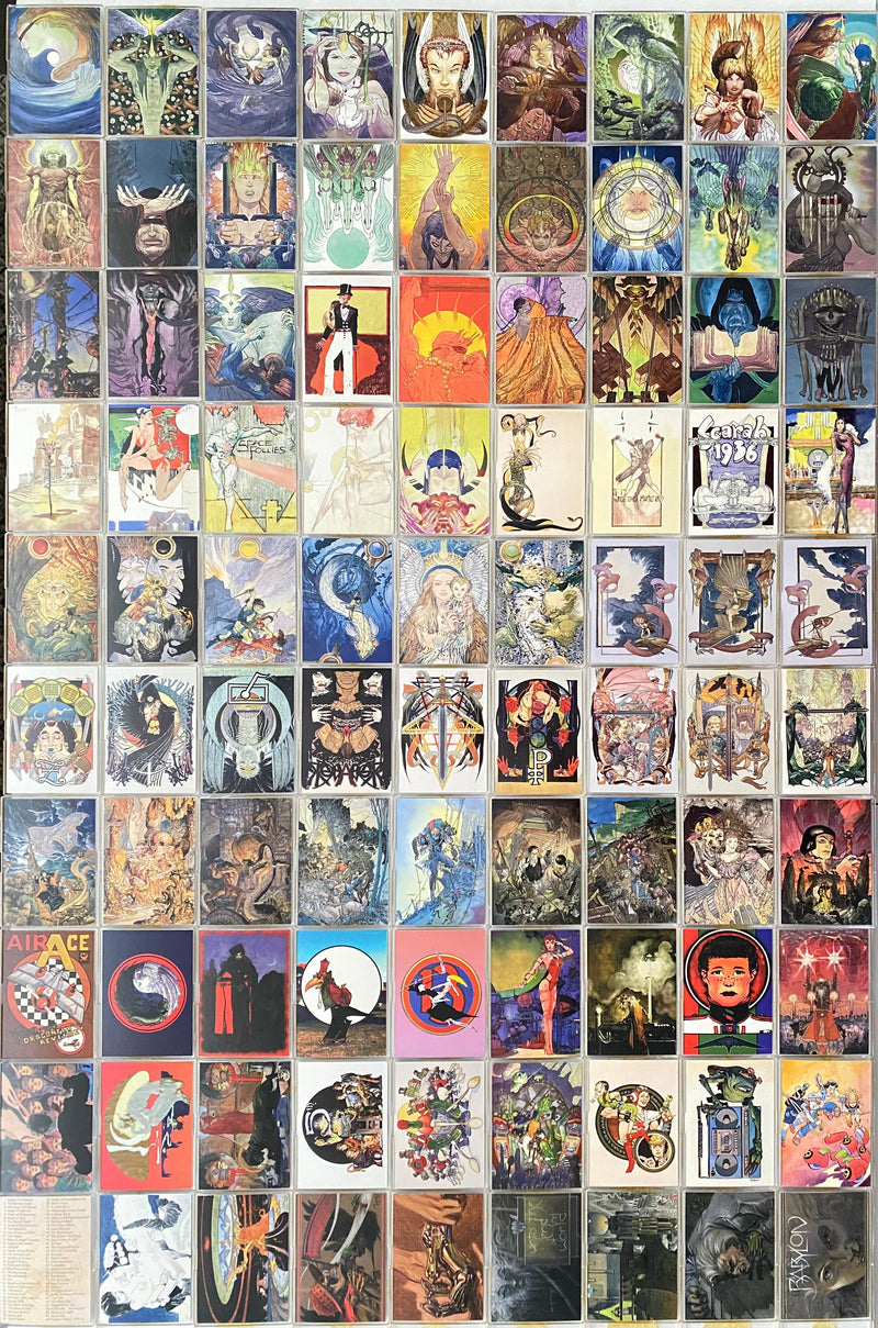 Michael Kaluta Fantasy Art Trading Card Set 90 Cards FPG 1995 - TvMovieCards.com