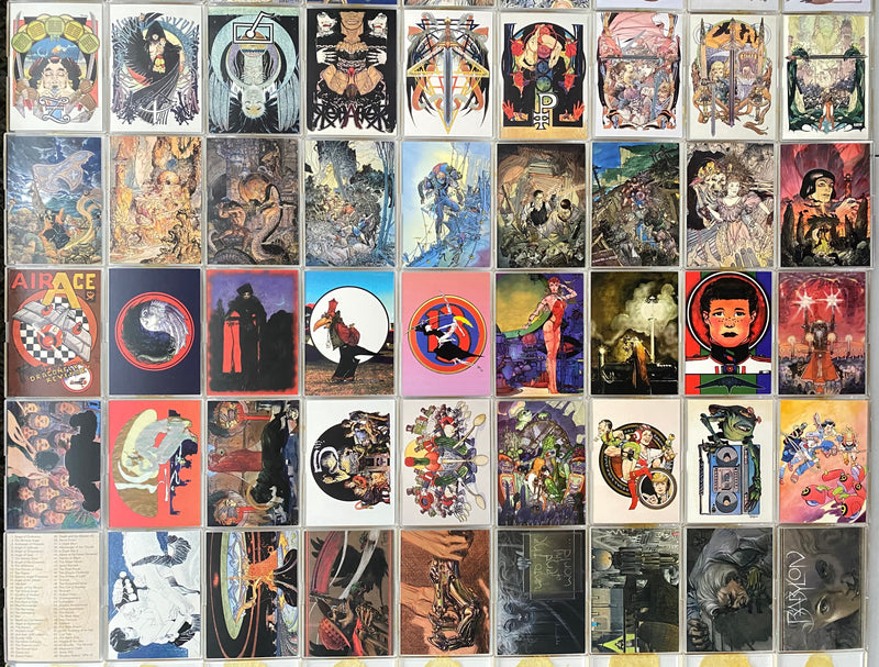 Michael Kaluta Fantasy Art Trading Card Set 90 Cards FPG 1995 - TvMovieCards.com
