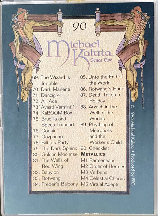 1995 Michael Kaluta Fantasy Art Trading Card Set 90 Cards FPG   - TvMovieCards.com