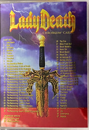 1994 Lady Death All Chromium Series 1 Complete Trading Card Set 100 Cards Krome   - TvMovieCards.com