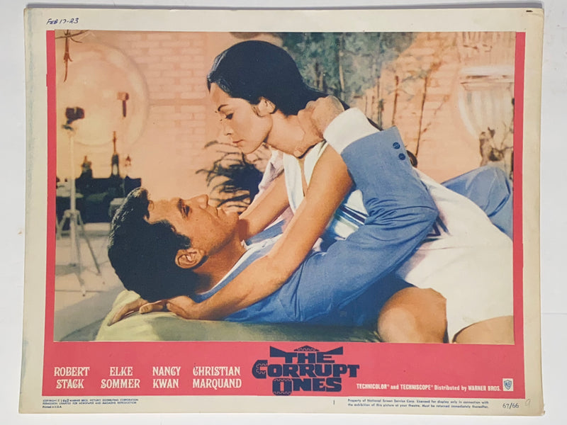 1967 The Corrupt Ones 11x14 Lobby Card #1 Robert Stack, Elke Sommer, Nancy Kwan   - TvMovieCards.com