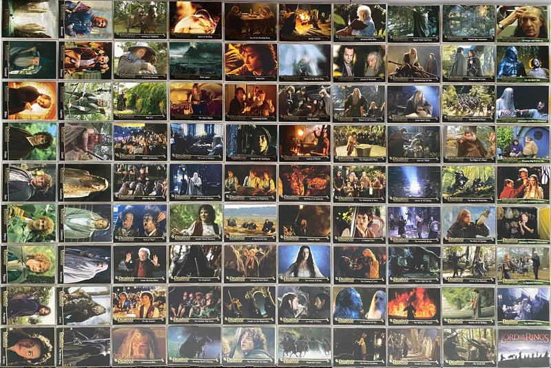 2001 Lord of the Rings Fellowship of the Ring Trading Card Set 90 Cards Topps   - TvMovieCards.com