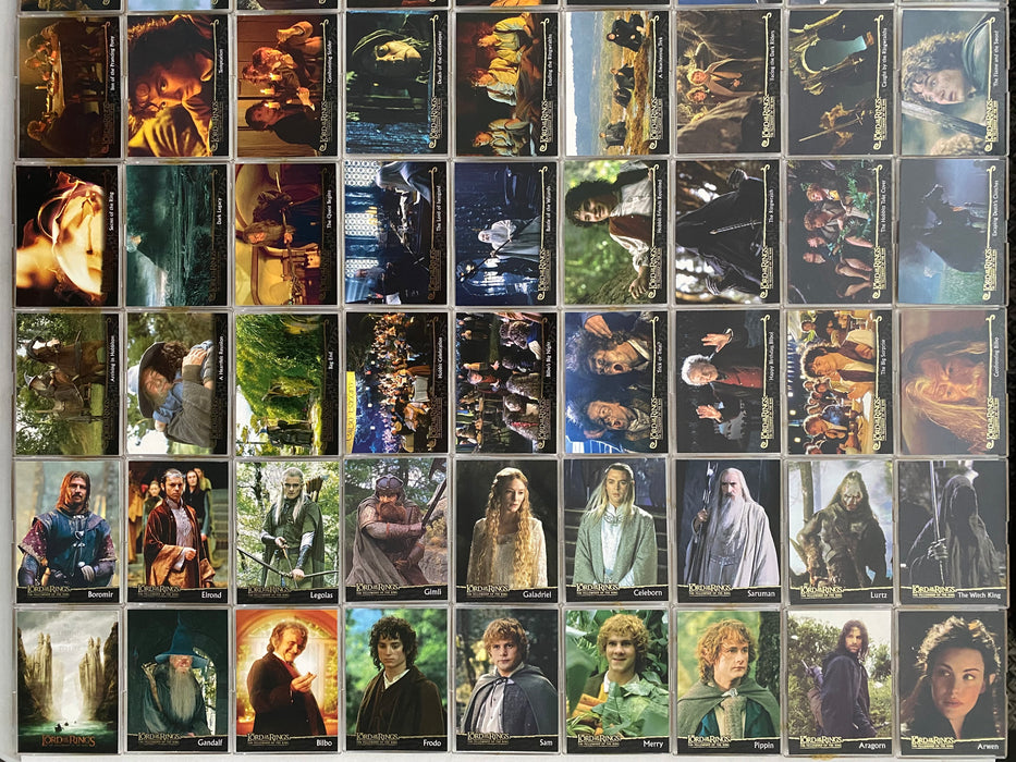 2001 Lord of the Rings Fellowship of the Ring Trading Card Set 90 Cards Topps   - TvMovieCards.com