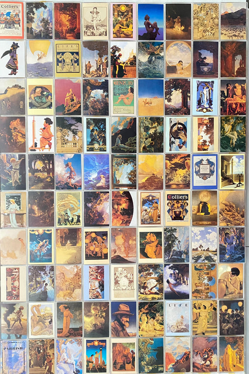 1994 Maxfield Parrish: Portrait of America Complete Base Trading Card Set of 90   - TvMovieCards.com