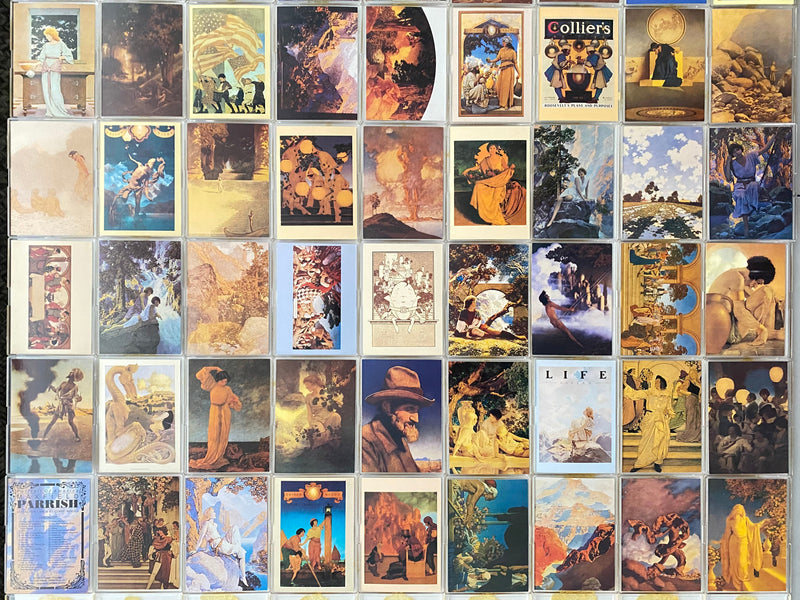1994 Maxfield Parrish: Portrait of America Complete Base Trading Card Set of 90   - TvMovieCards.com