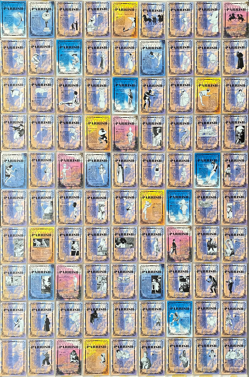 1994 Maxfield Parrish: Portrait of America Complete Base Trading Card Set of 90   - TvMovieCards.com