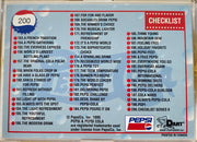 1995 Pepsi-Cola: Series 2 Complete Trading Card Set 100 Cards Dart   - TvMovieCards.com