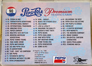 1996 Pepsi-Cola Premium Complete Trading Card Set 90 Cards Dart   - TvMovieCards.com