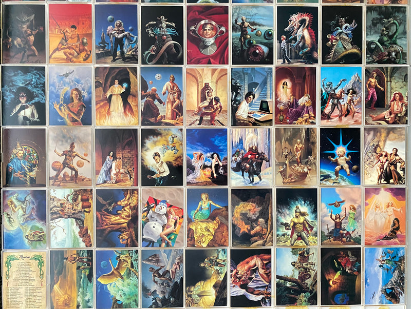 1993 Rowena Morill Fantasy Art Complete Trading Card Set 90 Cards FPG - TvMovieCards.com
