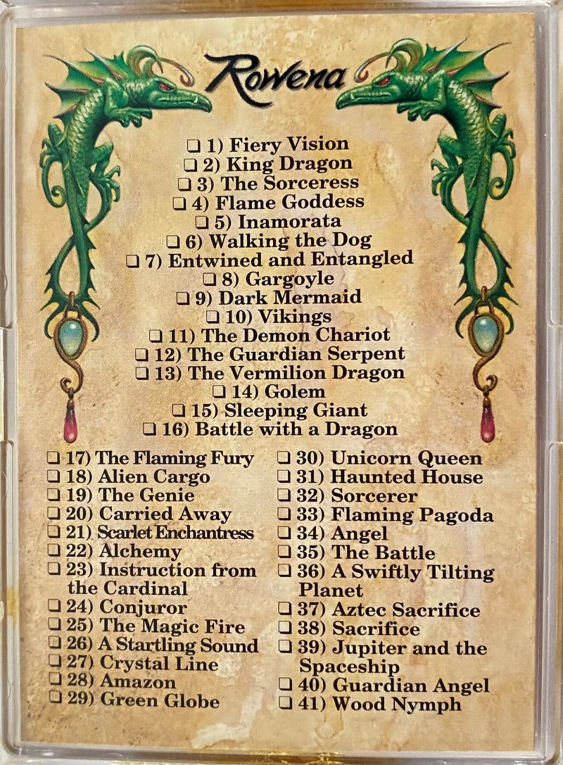 1993 Rowena Morill Fantasy Art Complete Trading Card Set 90 Cards FPG - TvMovieCards.com
