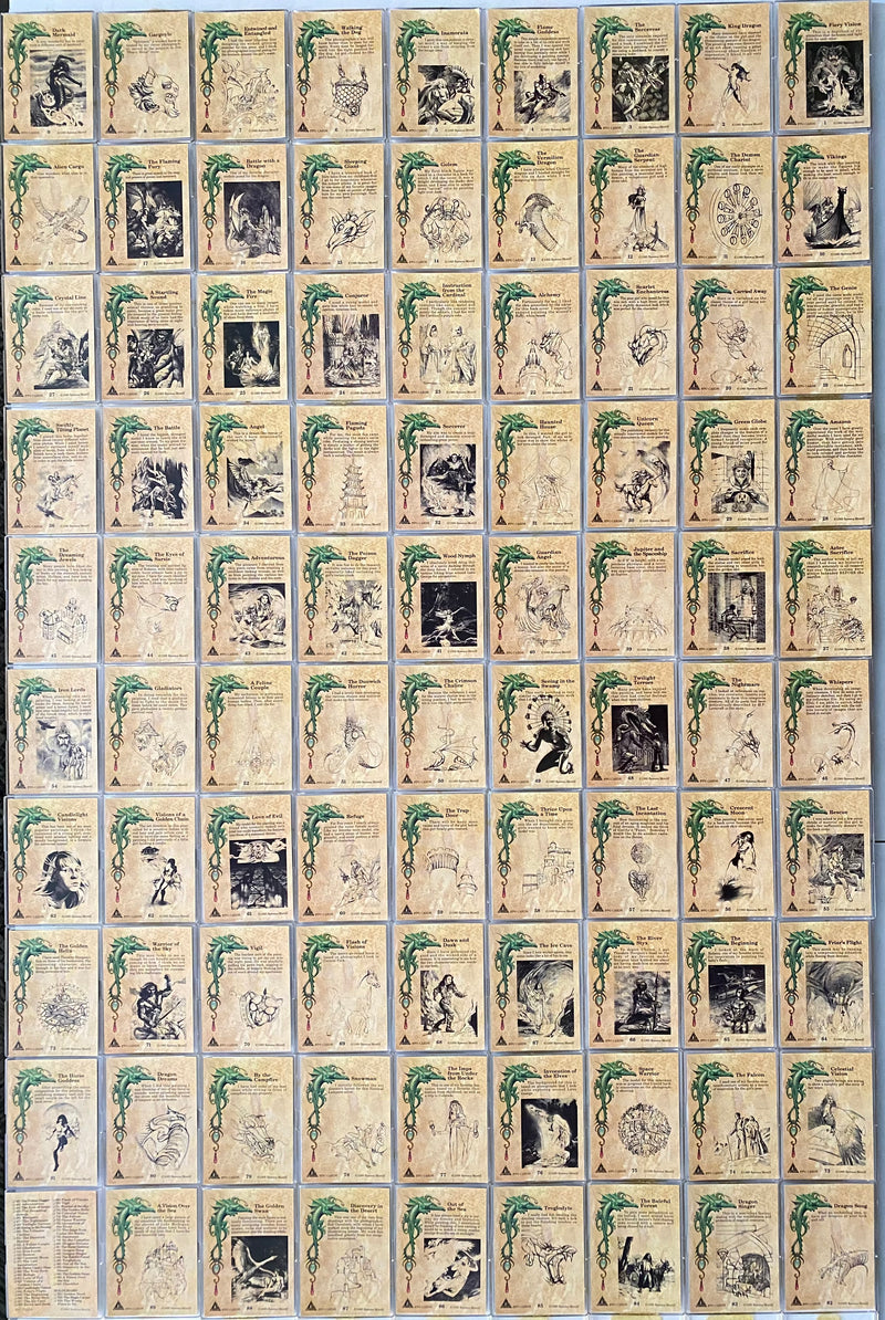 1993 Rowena Morill Fantasy Art Complete Trading Card Set 90 Cards FPG - TvMovieCards.com
