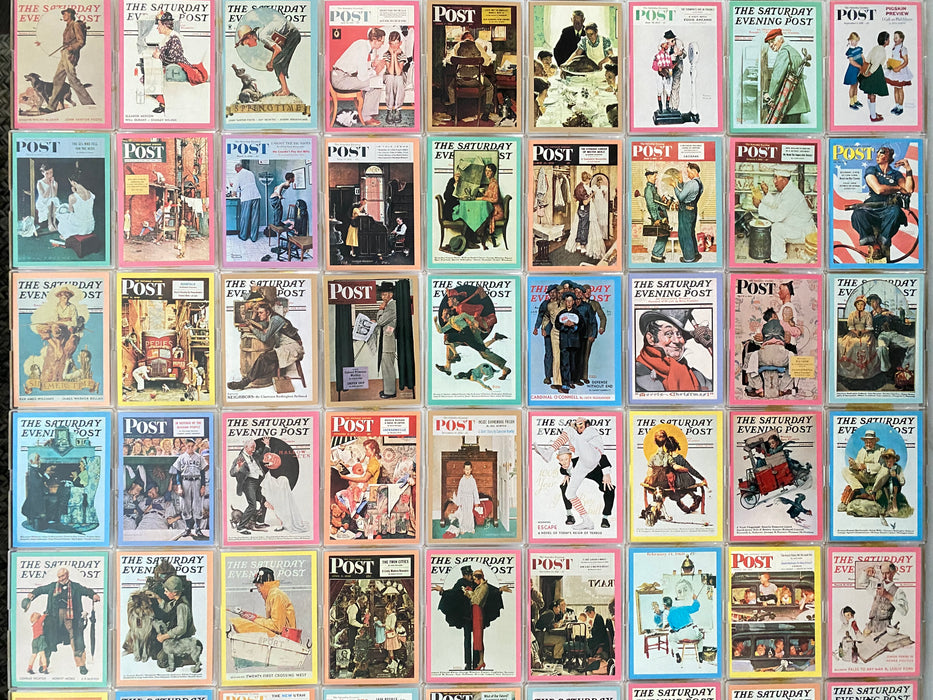 1993 Norman Rockwell: Saturday Evening Post Complete Trading Card Set 90 Cards   - TvMovieCards.com