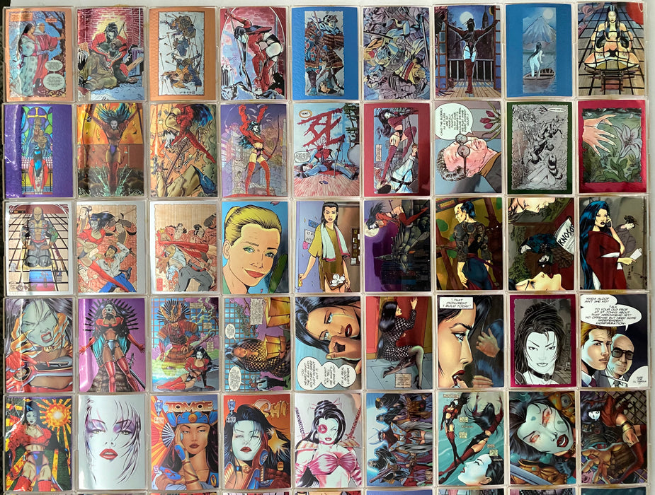 1995 Shi All-Chromium Complete Trading Card Set 90 Cards Comic Images   - TvMovieCards.com