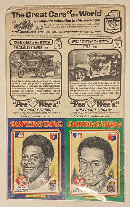 1975 Cincinnati Reds Pee Wees Superstars Baseball Cards JOHNNY BENCH GULLETT   - TvMovieCards.com
