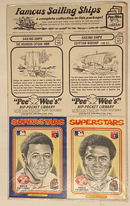 1975 Cincinnati Reds Pee Wees Superstars Baseball Cards Pete Rose 2006-B   - TvMovieCards.com