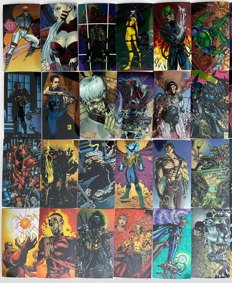 1994 WildC.A.T.s '94 Widevision Chromium Base Trading Card Set 96 Cards   - TvMovieCards.com