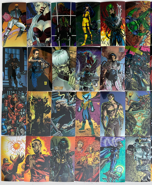 1994 WildC.A.T.s '94 Widevision Chromium Base Trading Card Set 96 Cards   - TvMovieCards.com
