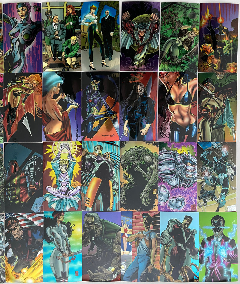 1994 WildC.A.T.s '94 Widevision Chromium Base Trading Card Set 96 Cards   - TvMovieCards.com