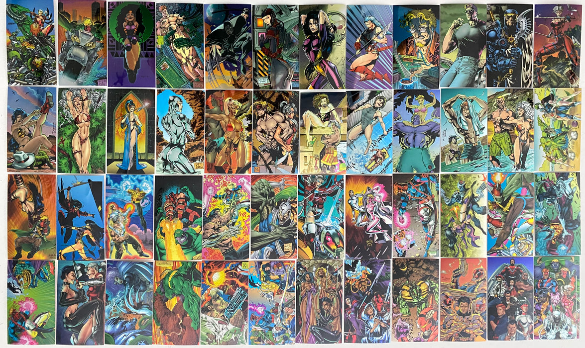 1994 WildC.A.T.s '94 Widevision Chromium Base Trading Card Set 96 Cards   - TvMovieCards.com