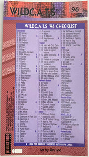 1994 WildC.A.T.s '94 Widevision Chromium Base Trading Card Set 96 Cards   - TvMovieCards.com