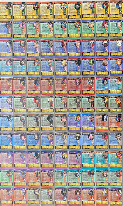 1994 WildStorm Set I All Chromium Complete Base Trading Card Set 100 Cards   - TvMovieCards.com